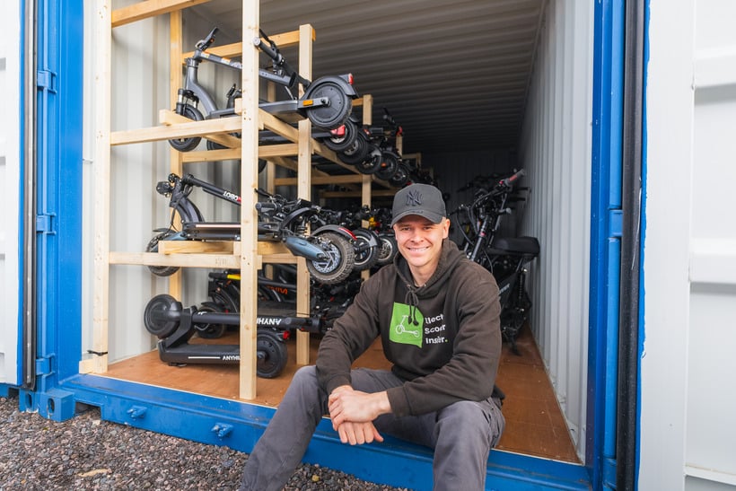 Josh With all of the Tested Electric Scooters