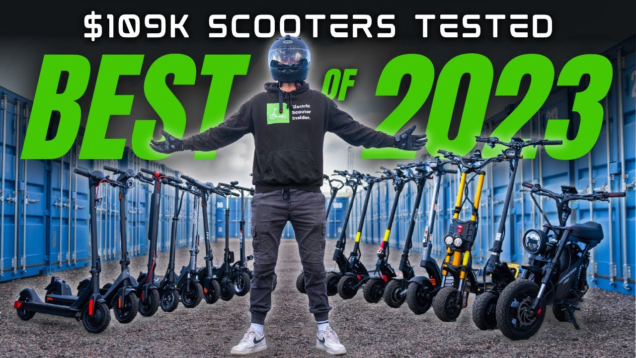 Best Electric Scooters 2023 (I Tested $109K+ Models)